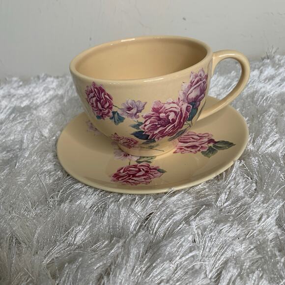 Teleflora Teacup Saucer Coffee Mother's Day Set - Picture 1 of 5